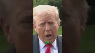 Reporter presses President Trump