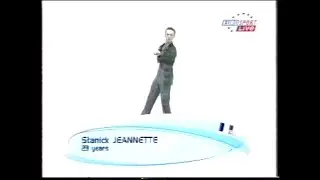 Stanick Jeannette FRA - 2001 European Figure Skating Championships Free Skate