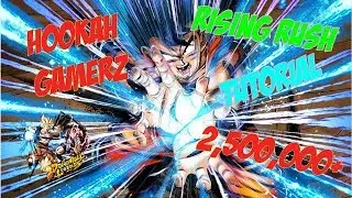 HOW TO INFLICT 2,500,000+ DAMAGE WITH RISING RUSH! | Dragon Ball Legends