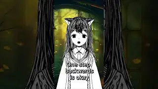 Two steps forward, one step back means you're still further than you were #shorts #vtuber