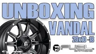 Fuel Vandal 20x10 -18 Wheel Rim Unboxing