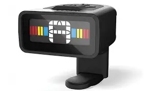 D'Addario Guitar Tuner - Micro Headstock Tuner - Tuner for Acoustic Guitar, Electric Guitar, Bass