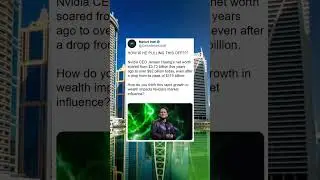 Jensen Huang&rsquo;s net worth has surged over the past five years&mdash;what impact do you think this has on