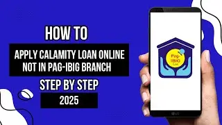 HOW TO APPLY CALAMITY LOAN ONLINE NOT IN PAG‑IBIG BRANCH 2025 | Jiielwayen
