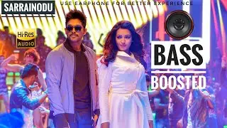 Private party ||| Sarrainodu |🎧| Bass Boosted Telugu Song ||| Allu Arjun