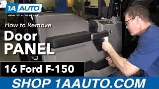 How to Replace Front Driver's Door Panel 15-19 Ford F-150