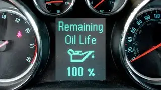 Reset Oil Life: Buick Encore   2013, 2014, 2015, 2016, 2017