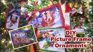 DIY Photo Frame Ornaments Christmas tree decoration