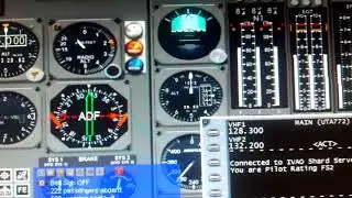 DC 10 UTA avec IVAO FSX  N54629  UT 772