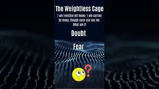 Stoic Riddle: The Weightless Cage: What holds you back without form?