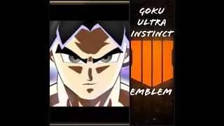 DBS - Goku Ultra Instinct COD BO4 Emblem
