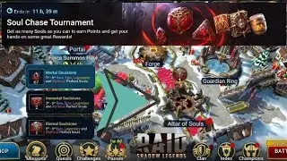 Raid: Shadow Legends- summoning at Altar of Souls and Chase Tournament 