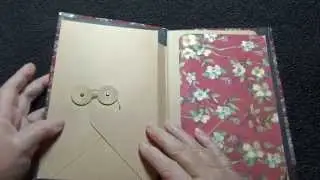 SOLD Midori style travelers notebook cover (fauxdori, Andori, filofax)