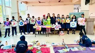 An explosion of colors with 150 creative minds at Sarhad Global School, Gujarwadi! 🌈🎨