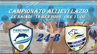 PESCARA PALLANUOTO - BELLATOR FRUSINO  24-8
