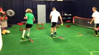 Agility stars sideways 2 foot  FASTER CB MV AT