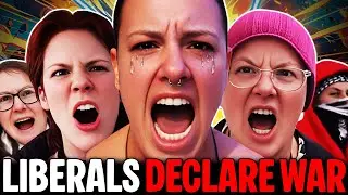 Crazy White Liberal Women DECLARE WAR 💥🤣