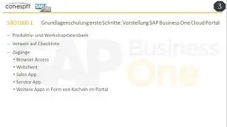 SBO1000 1 Grundlagenschulung Erste Schritte   Vorstellung Portal