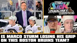 Is Marco Sturm Losing His Grip on This Boston Bruins Team? - Bruins Vibes #27
