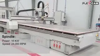 FlexiCAM XL CNC Machine for High-Precision Aluminum Sheet Machining in Marine Applications