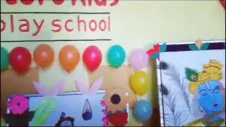 Baccho ki kirshan janamasthmi par painting&hellip;!
