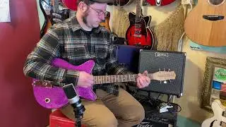 2010s Danelectro Convertible hybrid electric guitar (acoustic clip)