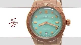 Oris Divers Sixty Five 38mm Bronze Green Dial Bronze Bracelet 01 733 7771 3157-07 8 19 15