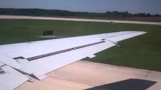 HD Delta Connection (Chautauqua) ERJ-145 Start-up, Taxi, and Takeoff from Raleigh-Durham Intl.