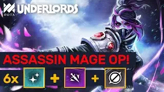 Ultimate Level 10 Combos! Assassins Void Mage Builds! | Dota Underlords