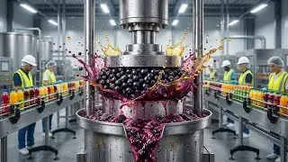 Inside a High-Tech Superfood Plant: Making Juice, Powder & Rare Oil | Satisfying Factory Process