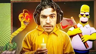 UMA NOITE SOMBRIA EM SPRINGFIELD... O LITTLE NIGHTMARES DOS SIMPSONS! - Little Bartmares