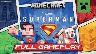 Minecraft x Superman - Full Gameplay | Minecraft Bedrock Map