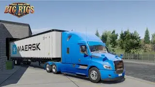 Portland - Salem 57Kms Truck Simulator Big Rigs Gameplay Realistic Operations 
