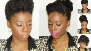 How To| 5 Simple Funky Updos  #Naturalhair #protectivestyling