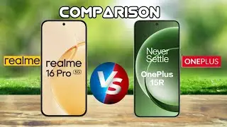 Realme 16 Pro Vs oneplus 15R : Full comparison ❓😱 specification, camera battery display 🎉