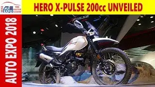 Hero X-Pulse 200cc Unveiled | Auto Expo 2018