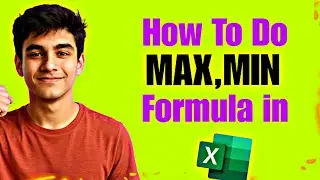 How to Do MAX,MIN Formula in MS-Excel | MS-Excel Interview Question Answers | MS Excel Full Course