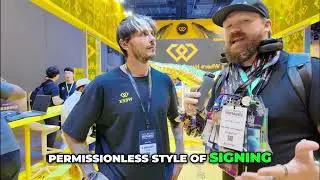 WEX at Token2049: High Leverage Crypto Trading! #shorts