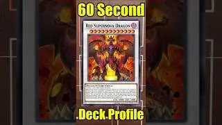 60 Second Red Dragon Archfiend Centurion Deck Profile! #shorts #yugioh