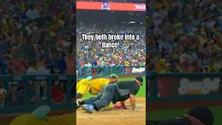 Это случилось в самый разгар игры! @tyy2flyyy #Shortsfeed#Baseball#Bananaball