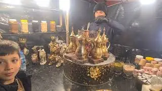 قاوەی ڕێگای عوزێم عەزاوی، عەرەبی بە شیوەی سادە و وەسەت و چۆکلێت بۆ یەکەم جار لە شەقامی سالمی سلێمانی