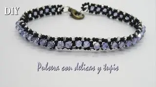 DIY - Pulsera de tupis y delicas - Tupis and delicas bracelet-