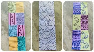 few bookmarks ideas 💡 traditionally.... #art #papercraftmagic #drawing #shipapermagic