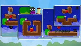 🍎Just One More Level... Apple Worm! 🐛