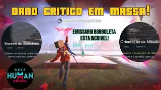 ONCE HUMAN: O EMISS&Aacute;RIO BORBOLETA VIROU UM VERDADEIRO AIMBOT! 😱