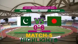 Pakistan VS Bangladesh 0-6 | SAFF WOMEN CHAMPIONSHIP | FULL HIGHLIGHTS | AP1HD