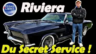 EXCEPTIONNELLE BUICK RIVIERA DU SECRET SERVICE DES ANN&Eacute;ES 60 ! DECOUVREZ CE BIJOU