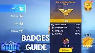 Badges Guide for Beginners - DC Worlds Collide