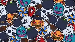 Halloween Stickers Transitions - After Effects Template
