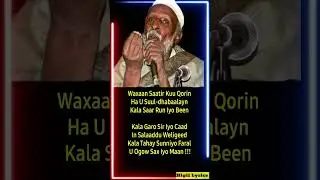 Kala Garo Sir Iyo Caad Abwaan Hadraawi Silsiladii Siinley| #shorts